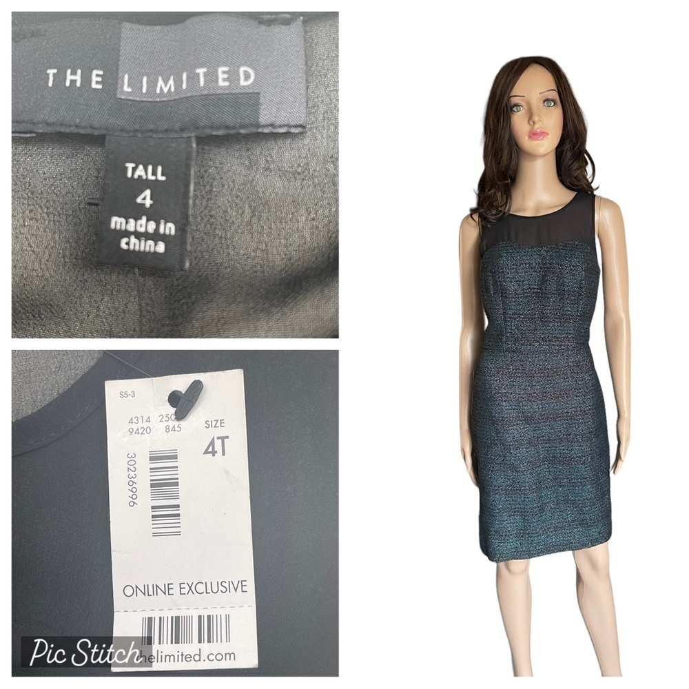 New The limited green/black dress size 4